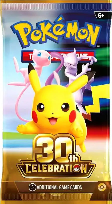 30th Celebration Pokemon Booster Pack (1 Pack)