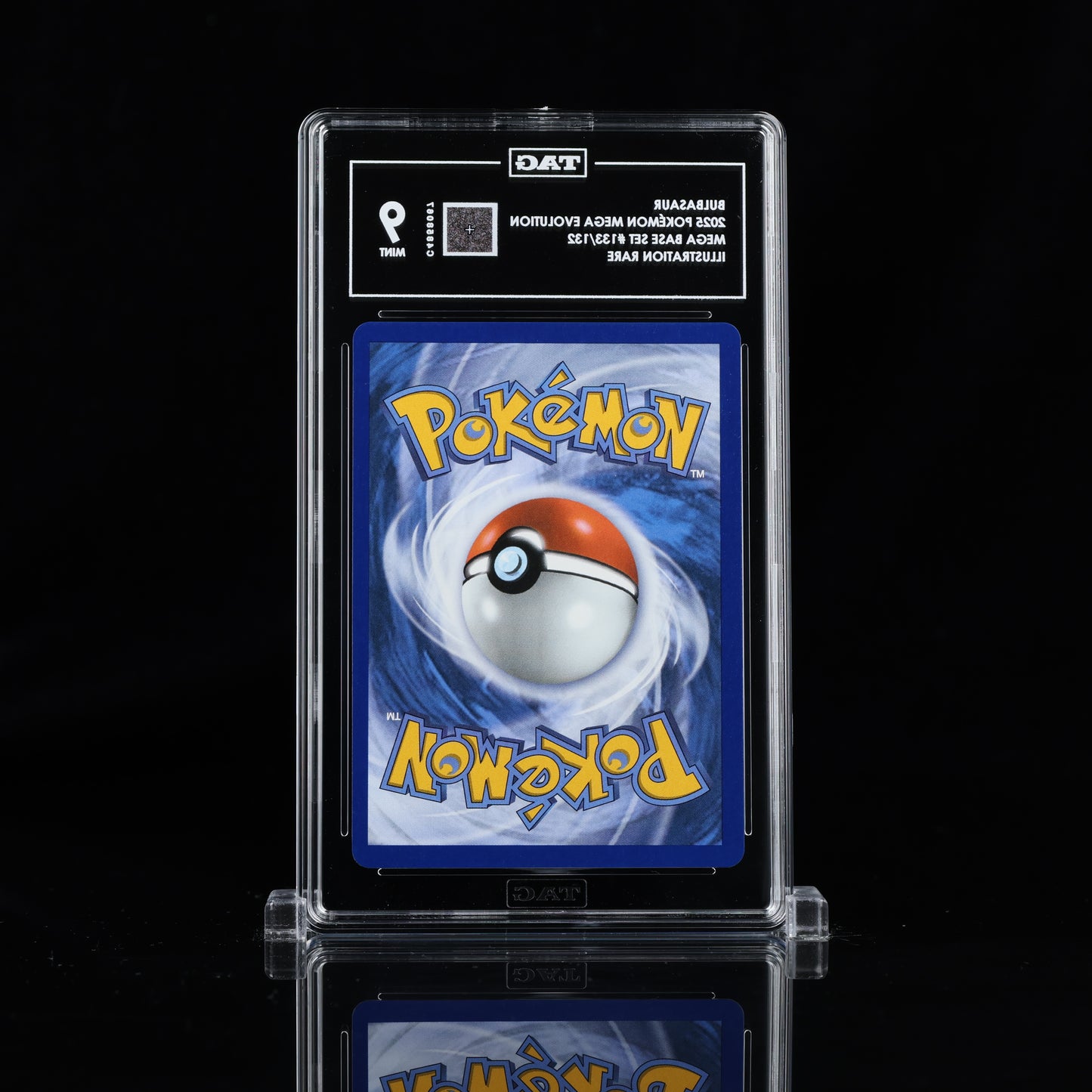 2025 Pokémon Mega Evolution #133/132 Bulbasaur - TAG 9 MINT