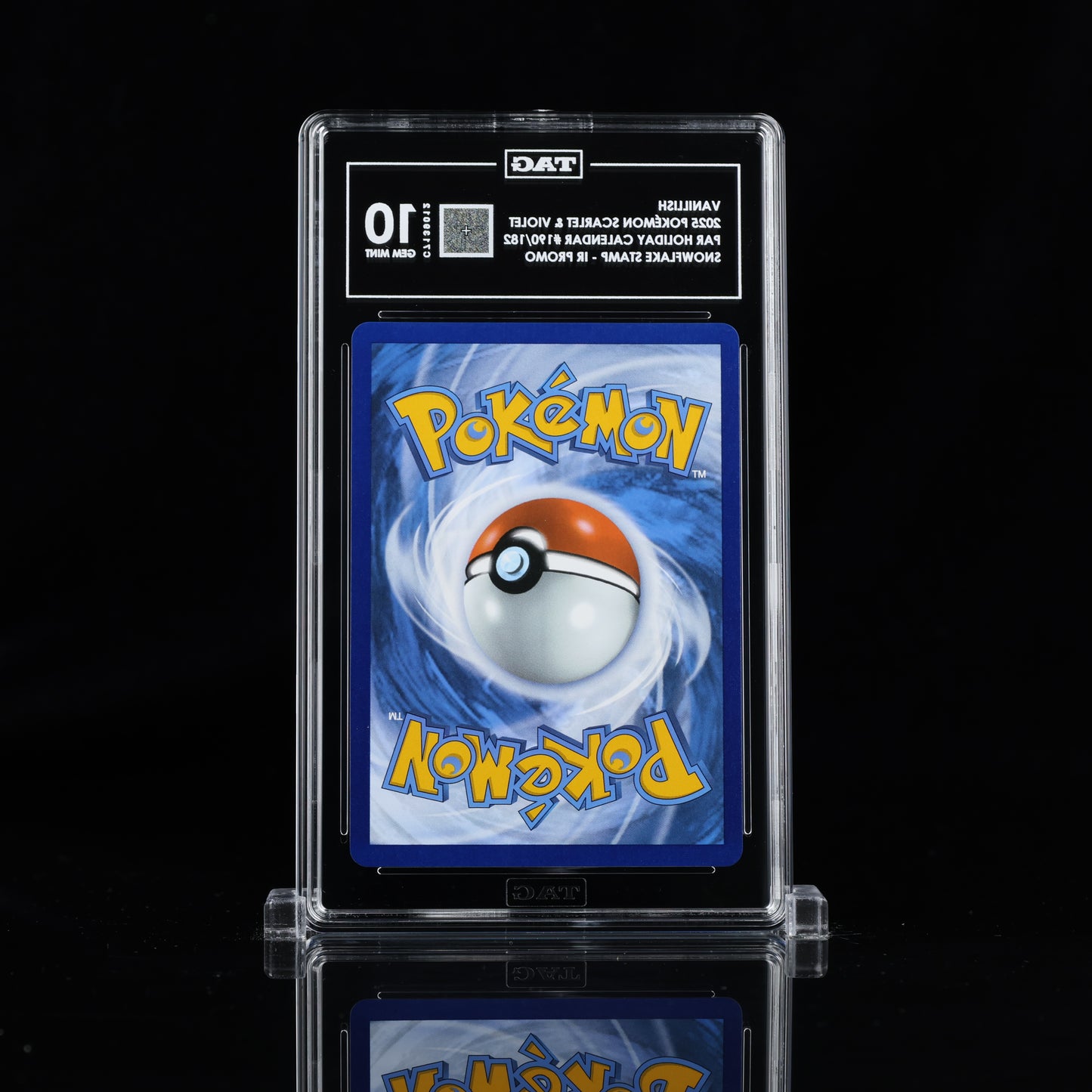2025 Pokémon Scarlet & Violet Promos #190/182 Vanillish - TAG 10 GEM MINT