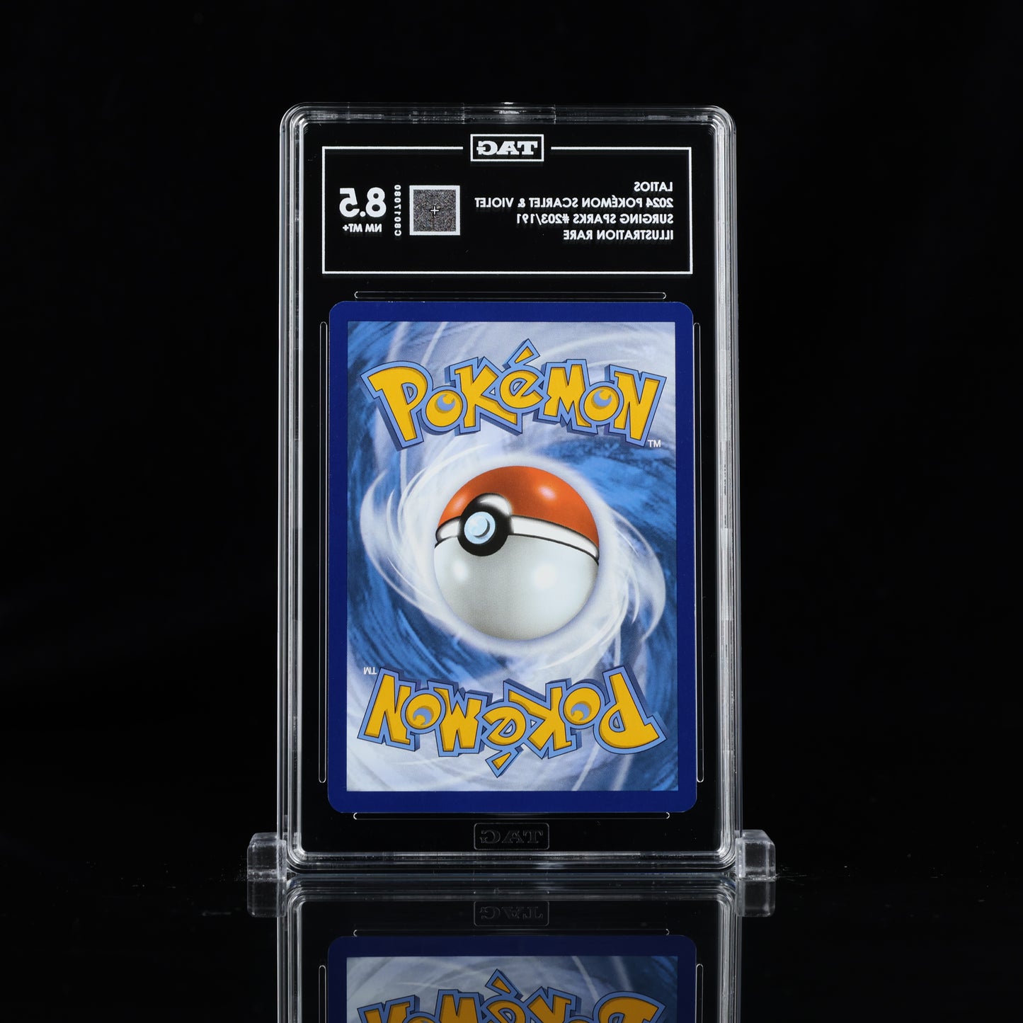 2024 Pokémon Scarlet & Violet #203/191 Latios - TAG 8.5 NM MT+