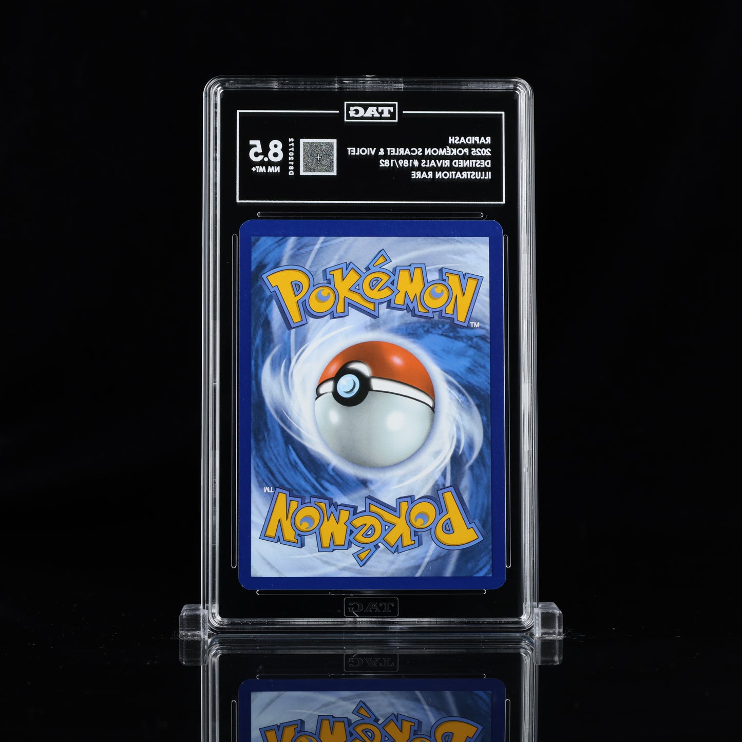 2025 Pokémon Scarlet & Violet #189/182 Rapidash - TAG 8.5 NM MT+