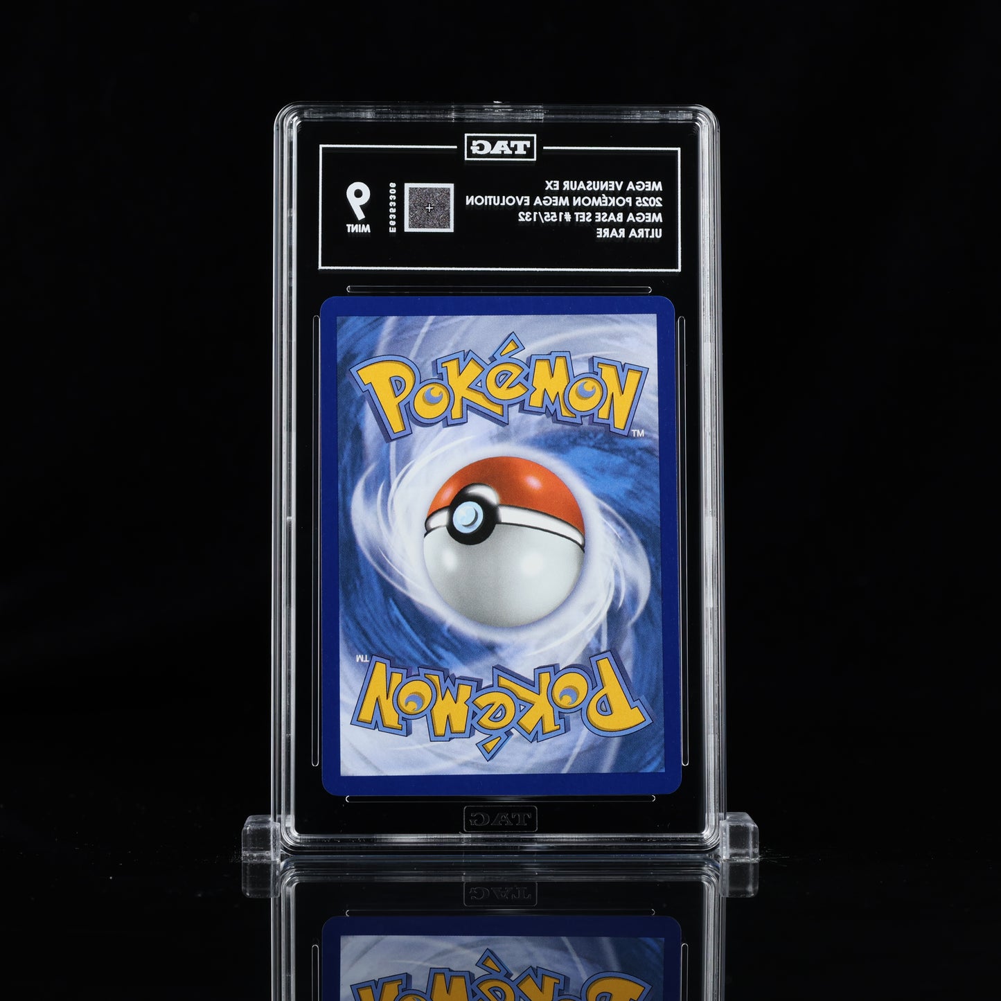 2025 Pokémon Mega Evolution #155/132 Mega Venusaur ex - TAG 9 MINT