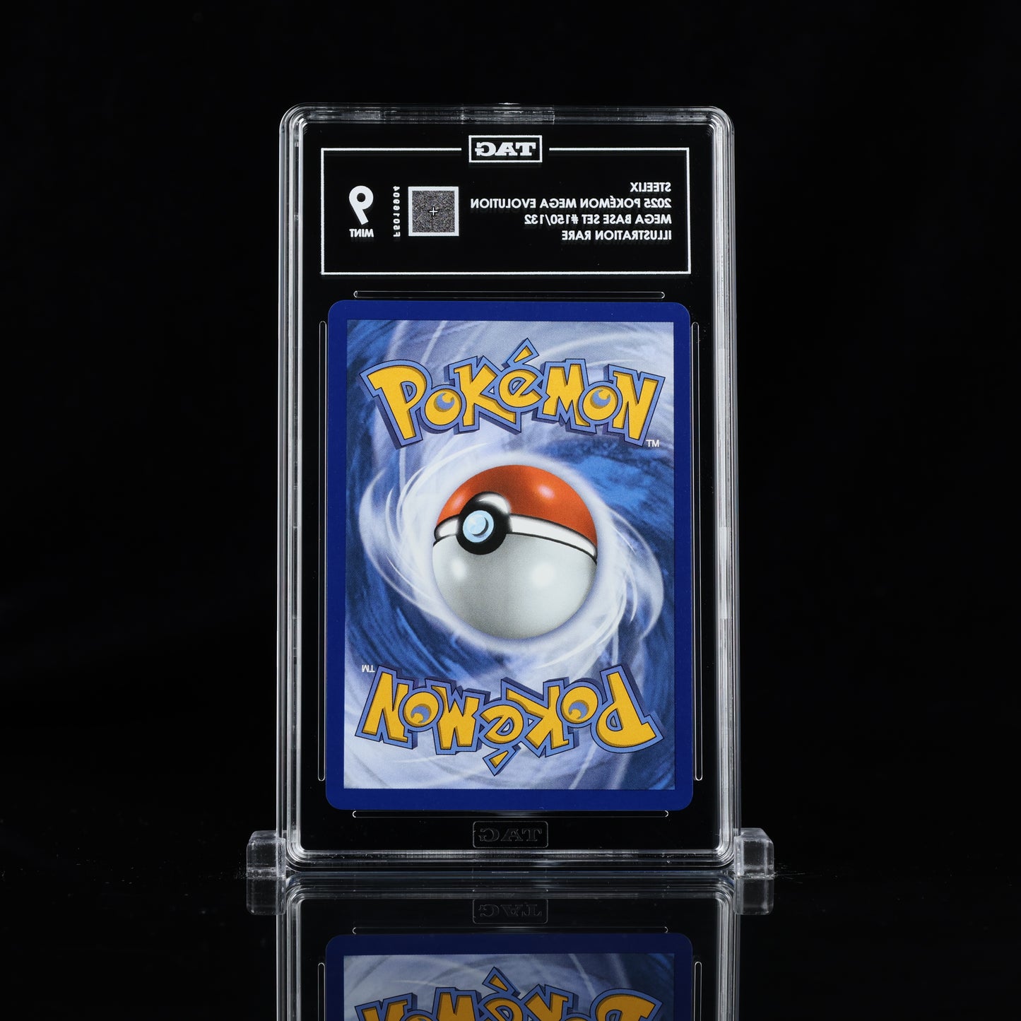 2025 Pokémon Mega Evolution #150/132 Steelix - TAG 9 MINT