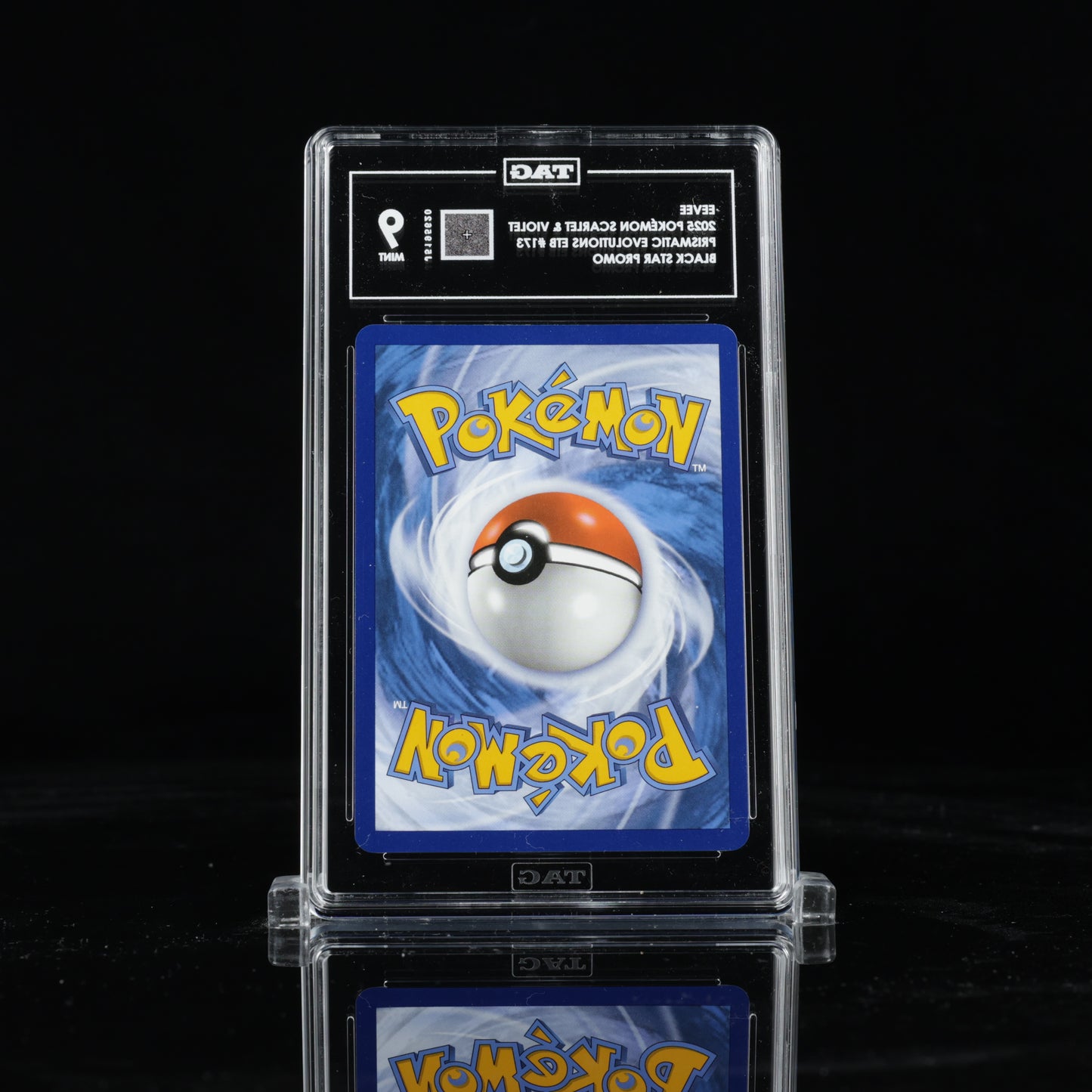 2025 Pokémon Scarlet & Violet Black Star Promos Prismatic Evolutions Elite Trainer Box 173 Eevee Holo - TAG MINT 9