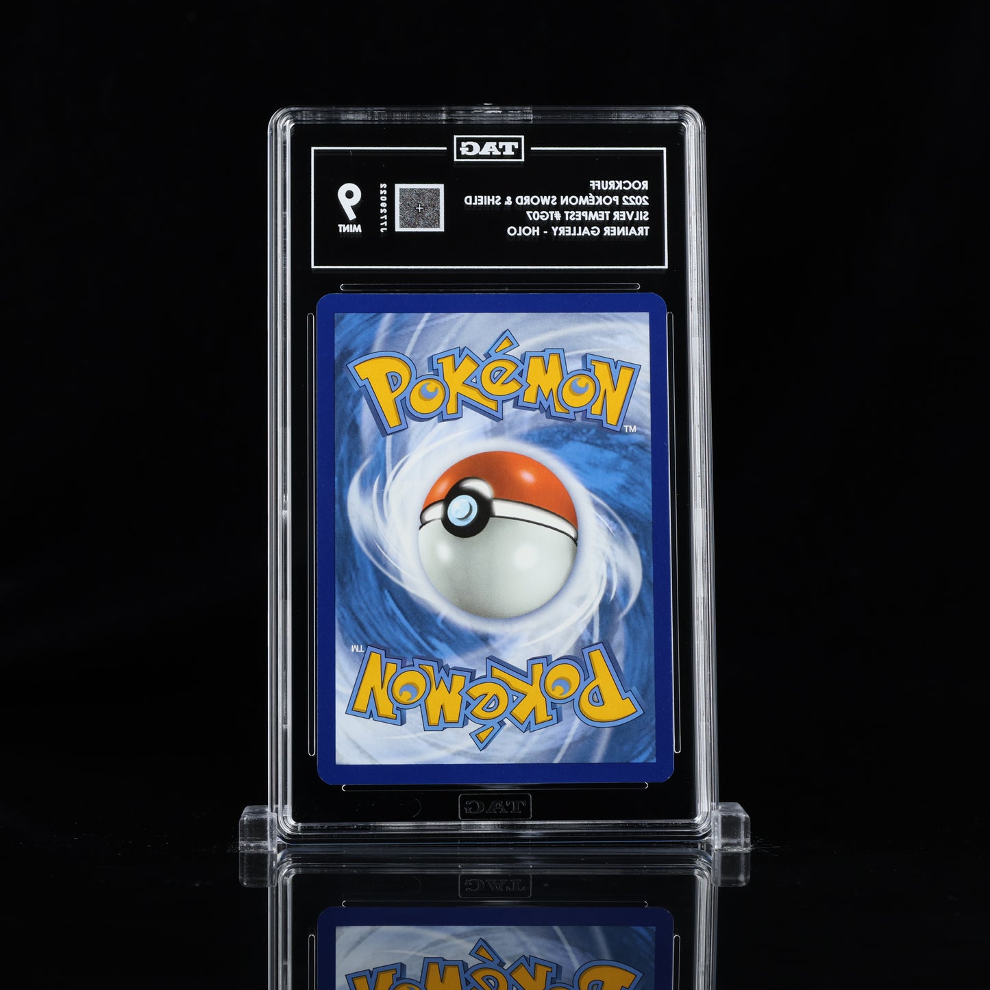 2022 Pokémon Sword & Shield #TG07 Rockruff - TAG 9 MINT