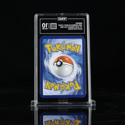 2023 Pokémon Scarlet & Violet Black Star Promos 151 Ultra-Premium Collection 052 Mewtwo - TAG GEM MINT 10