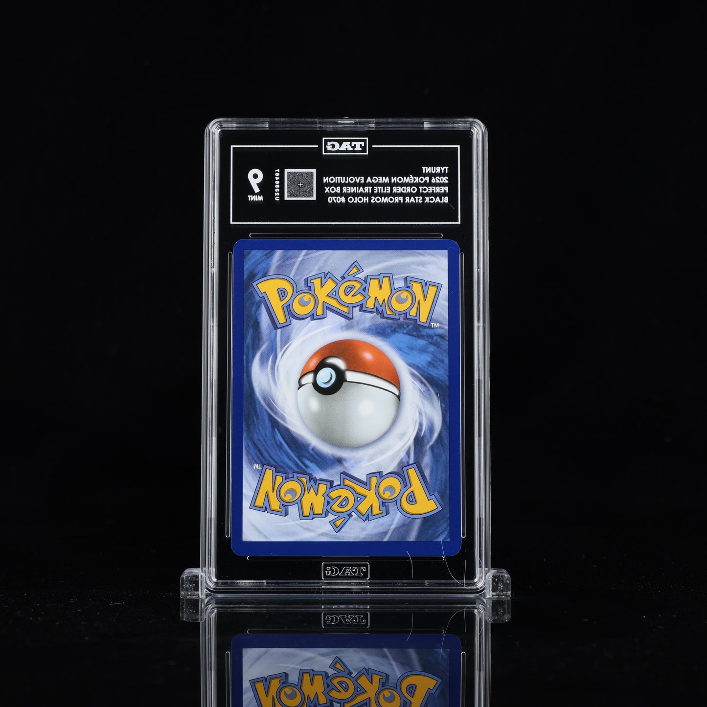 2026 Pokémon Mega Evolution Black Star Promos #070 Tyrunt - TAG 9 MINT