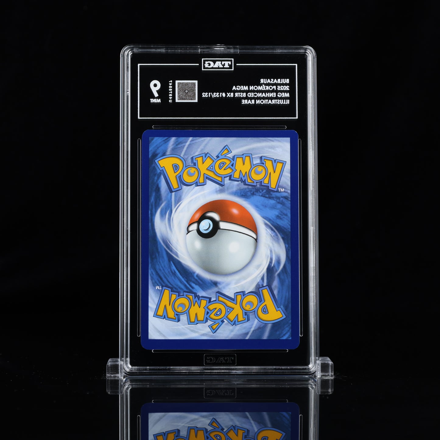 2025 Pokémon Mega Evolution #133/132 Bulbasaur - TAG 9 MINT