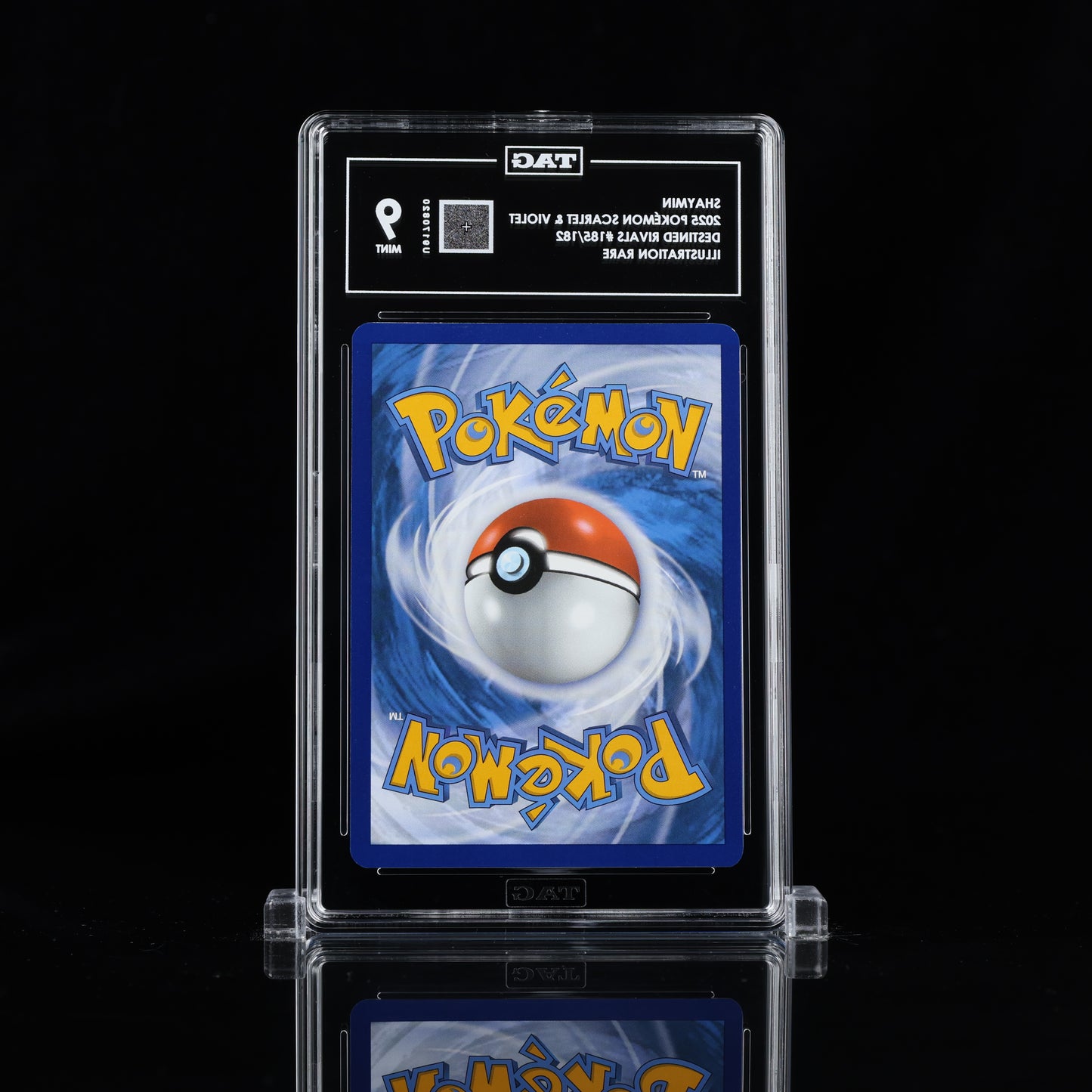 2025 Pokémon Scarlet & Violet #185/182 Shaymin - TAG 9 MINT