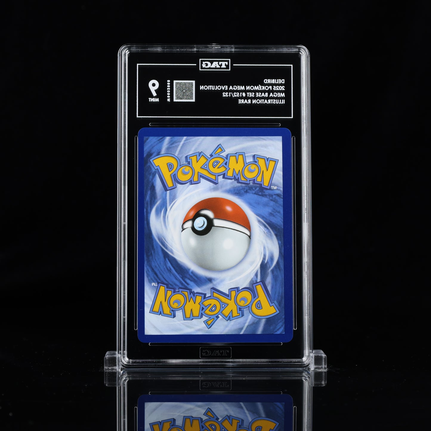 2025 Pokémon Mega Evolution #152/132 Delibird - TAG 9 MINT