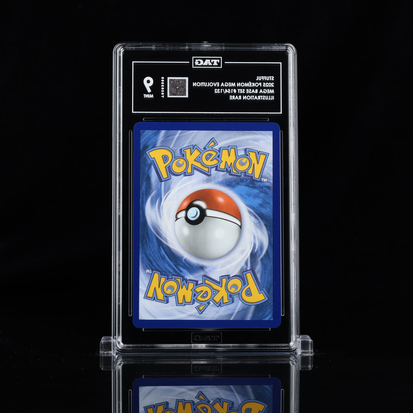 2025 Pokémon Mega Evolution #154/132 Stufful - TAG 9 MINT