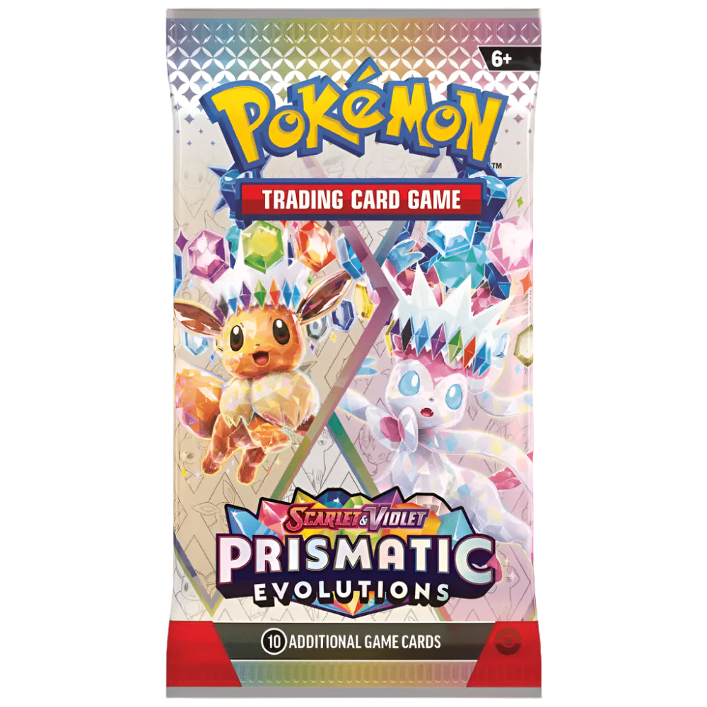 Prismatic Evolutions Pokemon Booster Pack (1 Pack)