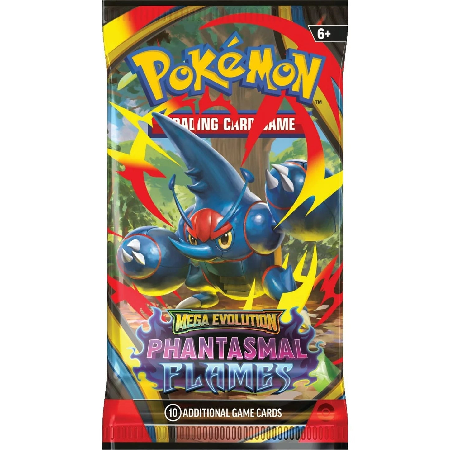 Phantasmal Flames Pokemon Booster Pack (1 Pack)