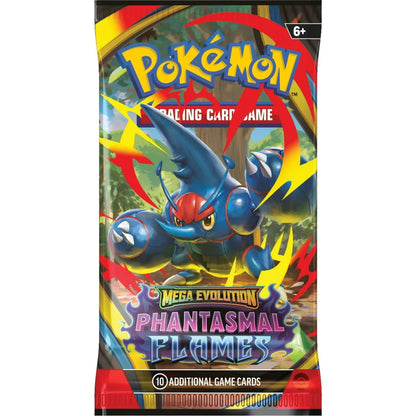 Phantasmal Flames Pokemon Booster Pack (1 Pack)