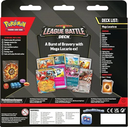 Pokémon TCG: Mega Lucario ex League Battle Deck