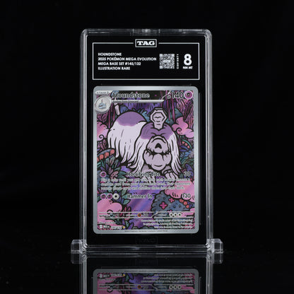 2025 Pokémon Mega Evolution #145/132 Houndstone - TAG 8 NM MT