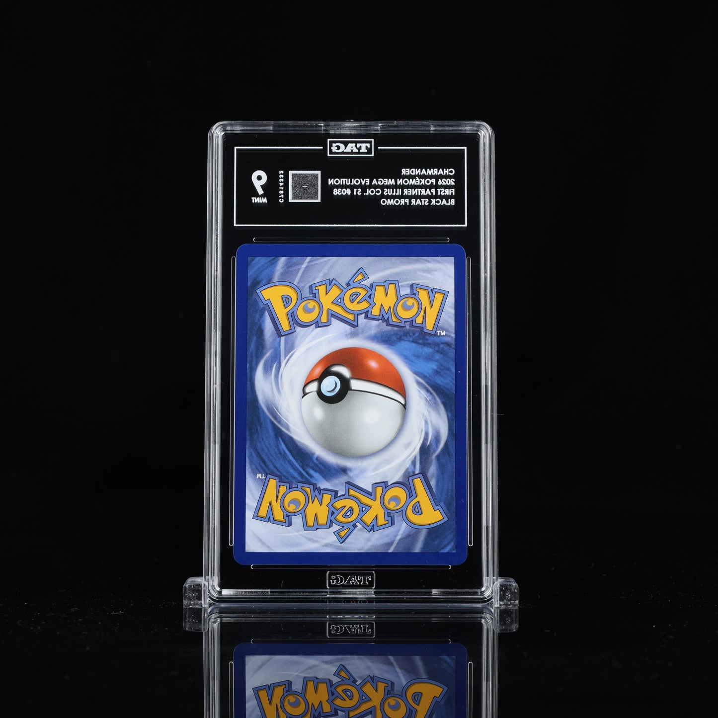 2026 Pokémon Mega Evolution Black Star Promos #038 Charmander - TAG 9 MINT