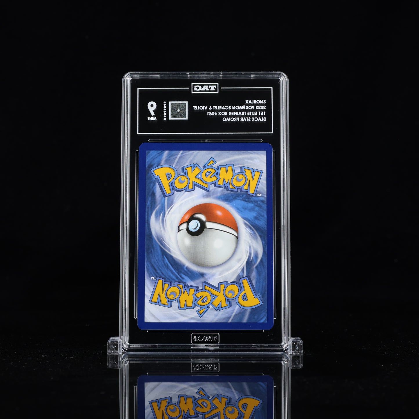 2023 Pokémon Scarlet & Violet Black Star Promos #051 Snorlax - TAG 9 MINT
