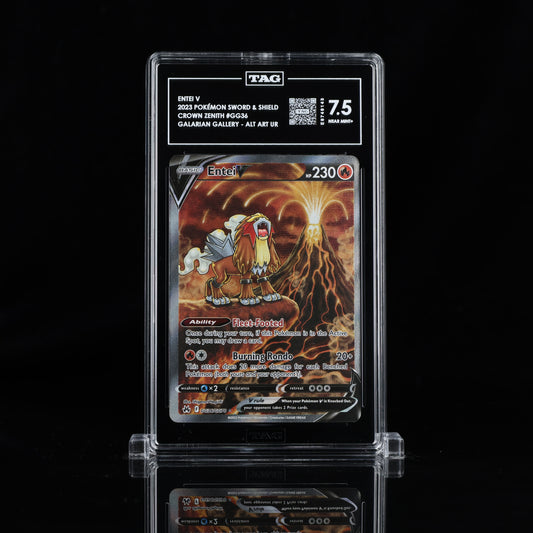 2023 Pokémon Sword & Shield #GG36 Entei V - TAG 7.5 NEAR MINT+