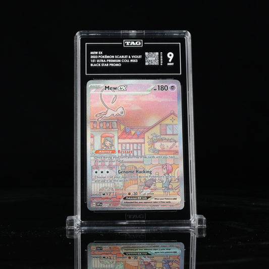 2023 Pokémon Scarlet & Violet Black Star Promos 151 Ultra-Premium Collection 053 Mew ex  - TAG MINT 9