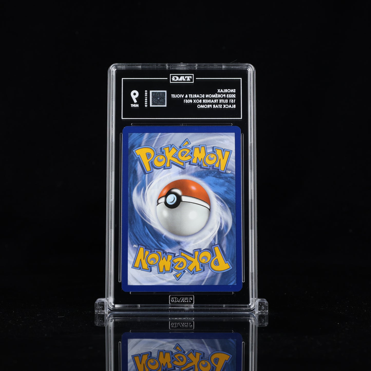 2023 Pokémon Scarlet & Violet Black Star Promos #051 Snorlax - TAG 9 MINT