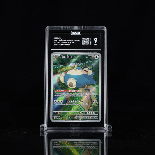 2023 Pokémon Scarlet & Violet Black Star Promos #051 Snorlax - TAG 9 MINT