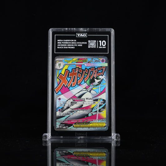 2026 Pokémon Mega Evolution Black Star Promos #032 Mega Gardevoir ex - TAG 10 GEM MINT