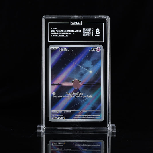 2023 Pokémon Scarlet & Violet #202/197 Cleffa - TAG 8 NM MT