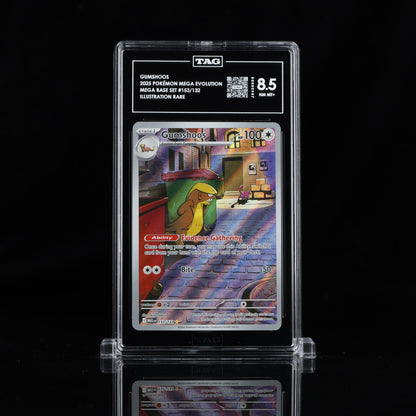 2025 Pokémon Mega Evolution #153/132 Gumshoos - TAG 8.5 NM MT+