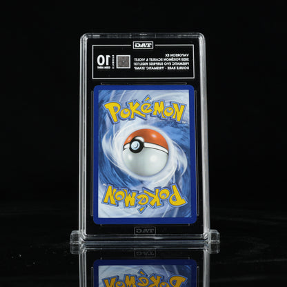 2025 Pokémon Scarlet & Violet Prismatic Evolutions Surprise Box 023/131 Vaporeon ex Double Rare - "Prismatic Evolutions" Stamp - TAG GEM MINT 10