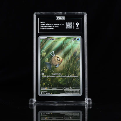 2024 Pokémon Scarlet & Violet #198/191 Feebas - TAG 9 MINT