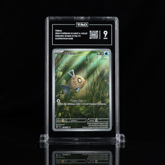 2024 Pokémon Scarlet & Violet #198/191 Feebas - TAG 9 MINT