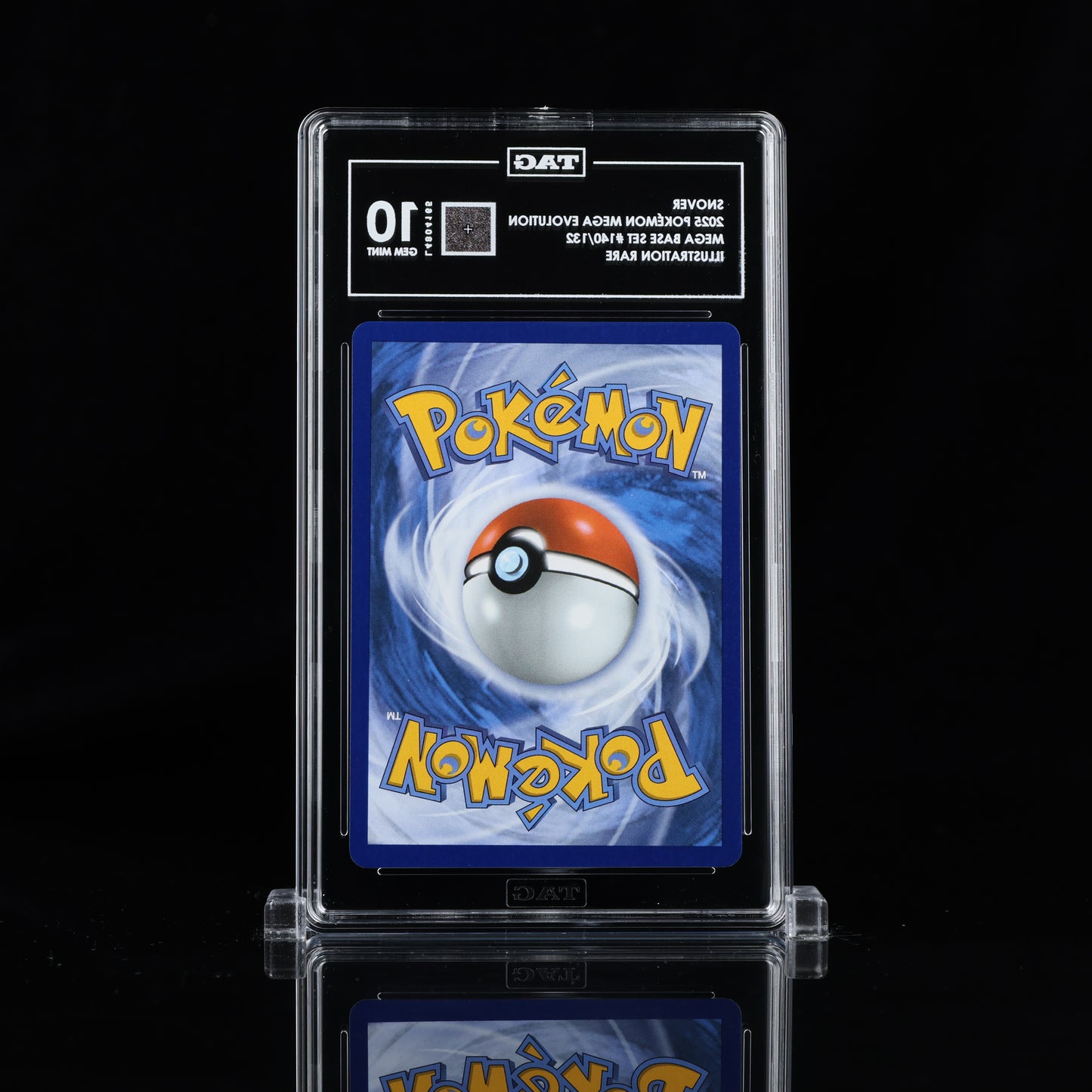 2025 Pokémon Mega Evolution #140/132 Snover - TAG 10 GEM MINT