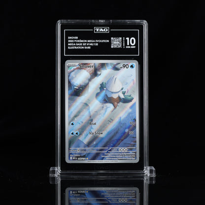 2025 Pokémon Mega Evolution #140/132 Snover - TAG 10 GEM MINT
