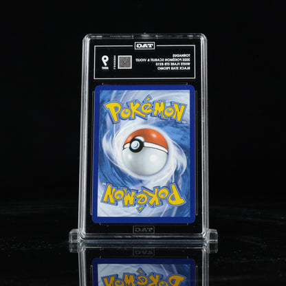 2025 Pokémon Scarlet & Violet Black Star Promos White Flare Elite Trainer Box 210 Tornadus Holo - TAG MINT 9