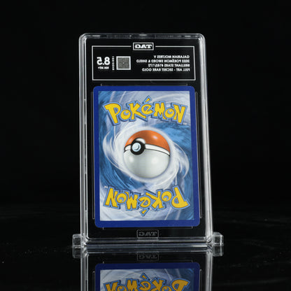 2022 Pokémon Sword & Shield Brilliant Stars 183/172 Galarian Moltres V Full Art - Secret Rare - TAG NM MT+ 8.5