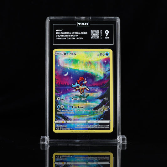 2023 Pokémon Sword & Shield #GG07 Keldeo - TAG 9 MINT