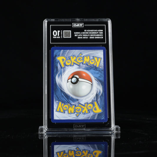 2021 Pokémon Sword & Shield Celebrations Classic Collection 76/108 Mega Rayquaza EX Roaring Skies - Holo - TAG GEM MINT 10