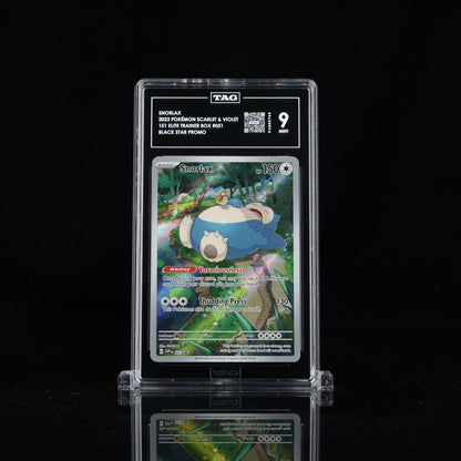 2023 Pokémon Scarlet & Violet Black Star Promos #051 Snorlax - TAG 9 MINT