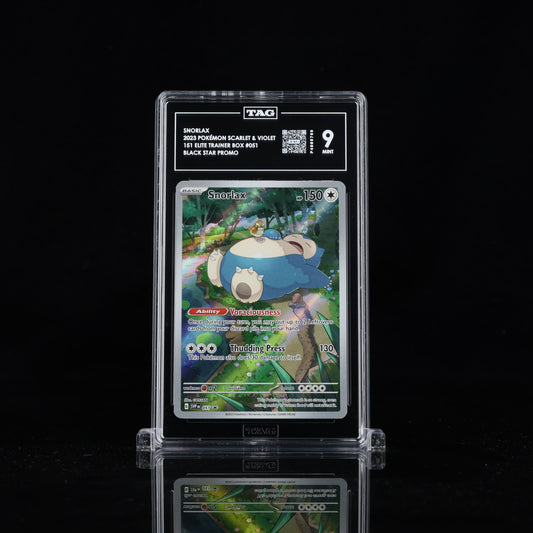 2023 Pokémon Scarlet & Violet Black Star Promos #051 Snorlax - TAG 9 MINT