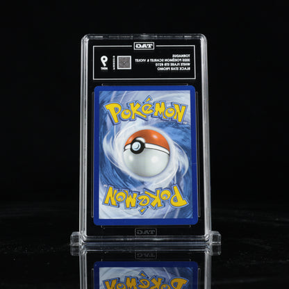 2025 Pokémon Scarlet & Violet Black Star Promos White Flare Elite Trainer Box 210 Tornadus Holo - TAG MINT 9