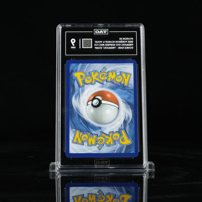 2025 Pokémon Scarlet & Violet Prismatic Evolutions Surprise Box 041/131 Sylveon ex Double Rare - "Prismatic Evolutions" Stamp - TAG MINT 9