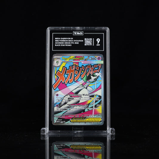 2026 Pokémon Mega Evolution Black Star Promos #032 Mega Gardevoir ex - TAG 9 MINT