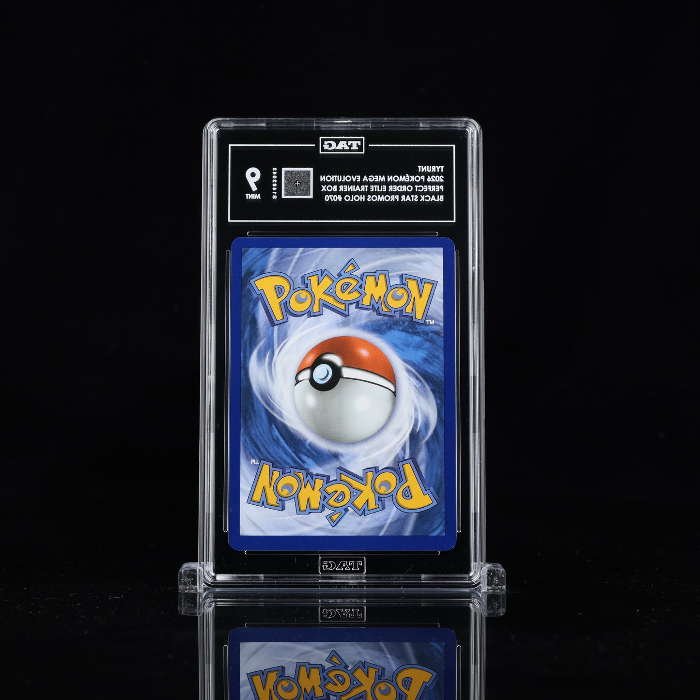 2026 Pokémon Mega Evolution Black Star Promos #070 Tyrunt - TAG 9 MINT