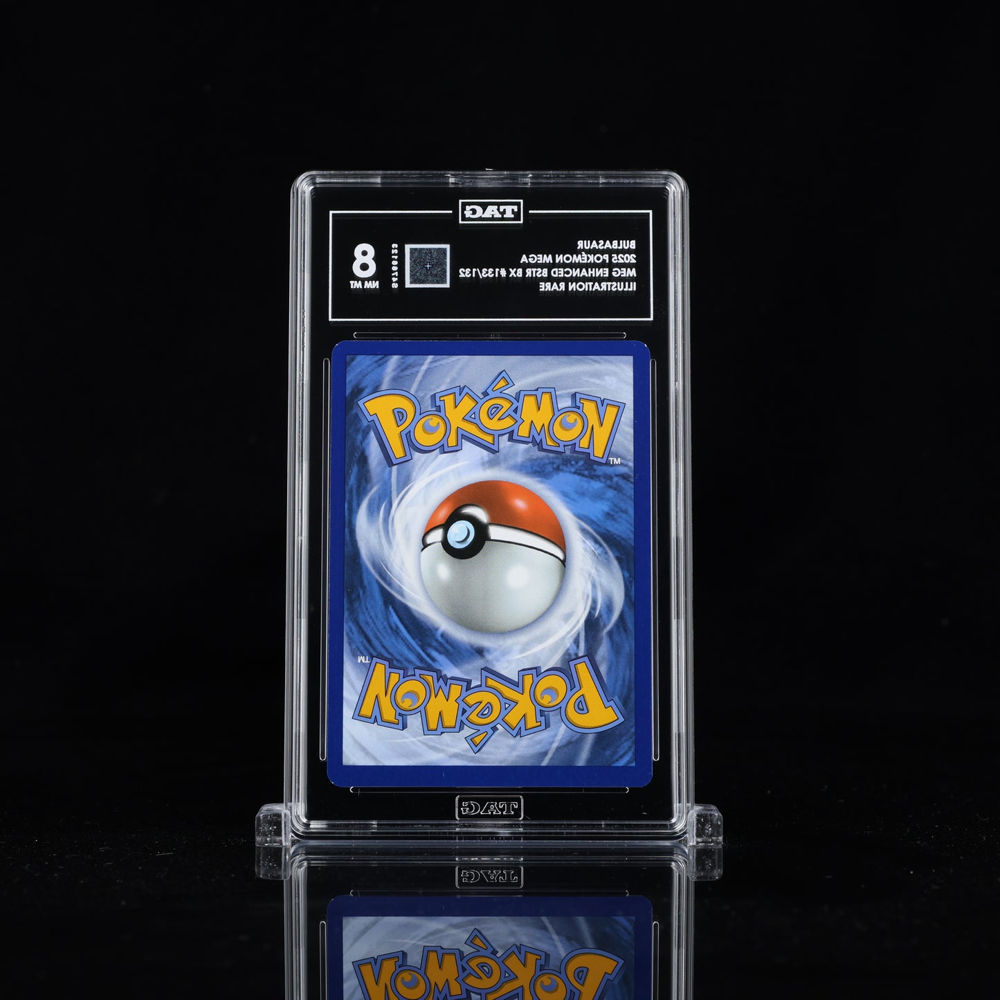 2025 Pokémon Mega Evolution #133/132 Bulbasaur - TAG 8 NM MT