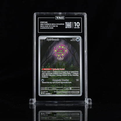 2025 Pokémon Mega Evolution #148/132 Spiritomb - TAG 10 GEM MINT