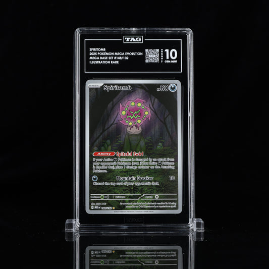2025 Pokémon Mega Evolution #148/132 Spiritomb - TAG 10 GEM MINT