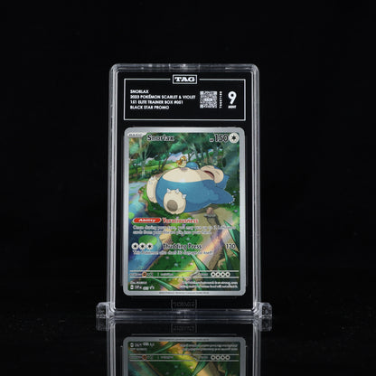 2023 Pokémon Scarlet & Violet Black Star Promos #051 Snorlax - TAG 9 MINT