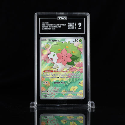 2025 Pokémon Scarlet & Violet #185/182 Shaymin - TAG 9 MINT