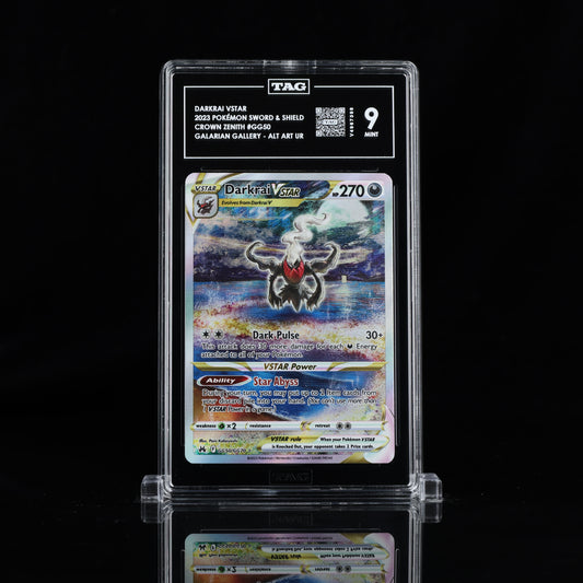 2023 Pokémon Sword & Shield #GG50 Darkrai VSTAR - TAG 9 MINT